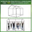 6.2 Ft. W X 7.6 Ft. D Polyethylene Portable Carport-133596905