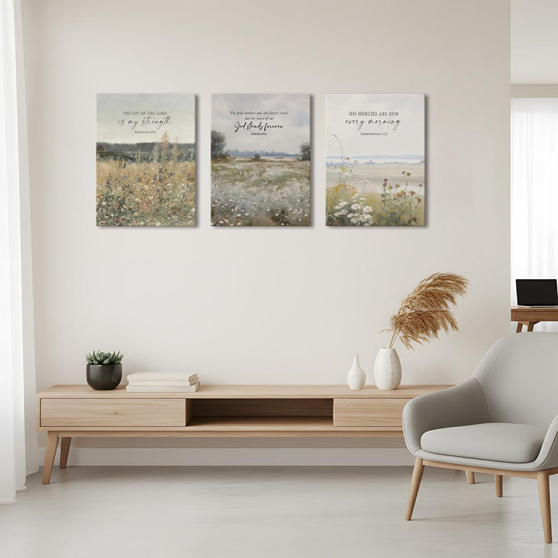 3 Piece Wrapped Canvas Print