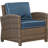 Upholstered Armchair-172802275