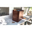 Slim Trash Can - Planches de surf - Poubelle en bois pour la plage ou l'océan