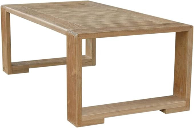  Capistrano Rectangular Patio Coffee Table Modern