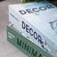 Set Of 3 Colourful Decorative Faux Books