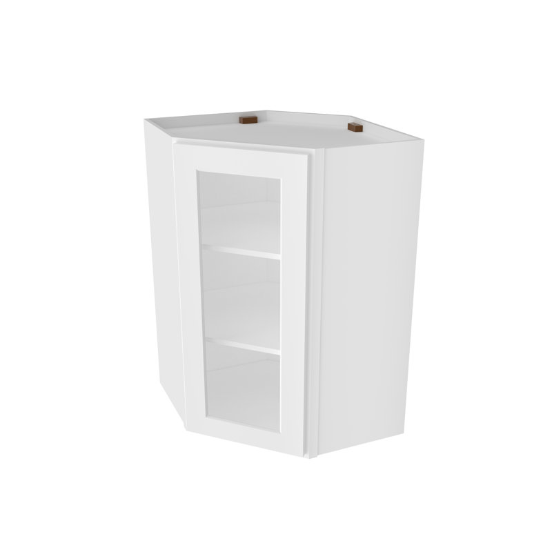 24" × 24" × 30"/36"/42" Camlock Easy to Assemble Wall Cabinet Glass NOT Included, 36"