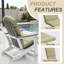 Coussins de chaise Aoodor Adirondack-1665941436