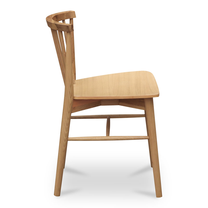 Marley Dining Chair Walnut-Set of Two, Oak