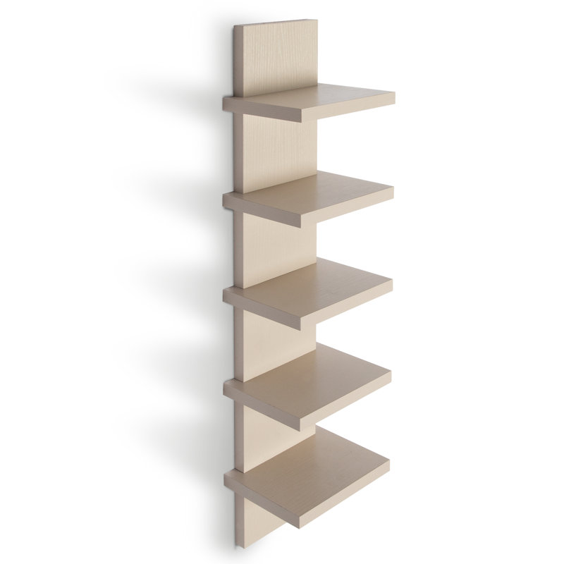 Petite tablette murale 5 niveaux Pel délicieux, Beige