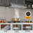 Ultra Slim 30 In. Ductless Under Cabinet Range Hood In Stainless Steel With Carbon Filter, 3-speed, Led Lights, Etl Certified 