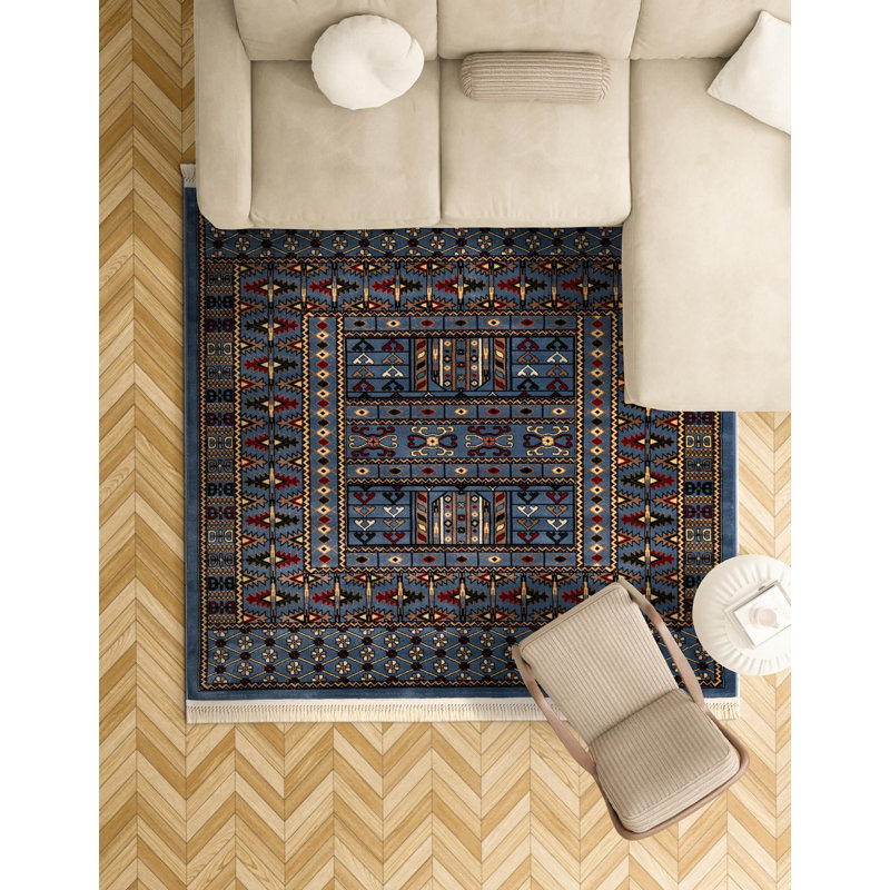  Sajur Tekke Rug, Square 7'10"