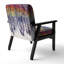 Mystery Evening In Winter Park II - Chaise d'appoint rembourrée et fauteuil traditionnel