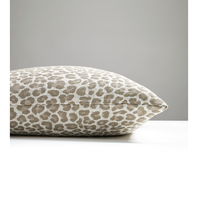 Backyard Bengal Pillow, Limestone