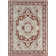 Amareona Oriental Machine Washable Ivory/Red Area Rug