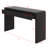 Rustic Fluted Drawer Console Table - Solid Wood Veneer Entryway Table-802890558