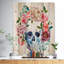 «Skull Bouquet», impression d'art graphique contemporain-35120080-35120085
