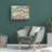 Wrapped Canvas Wall Art - Suzanne Allard 'Alegria 2' Wall Art for Living Room, Bedroom, or Office Décor  - 35x47