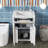 24"Bathroom Vanity Combo With Ceramic Sink