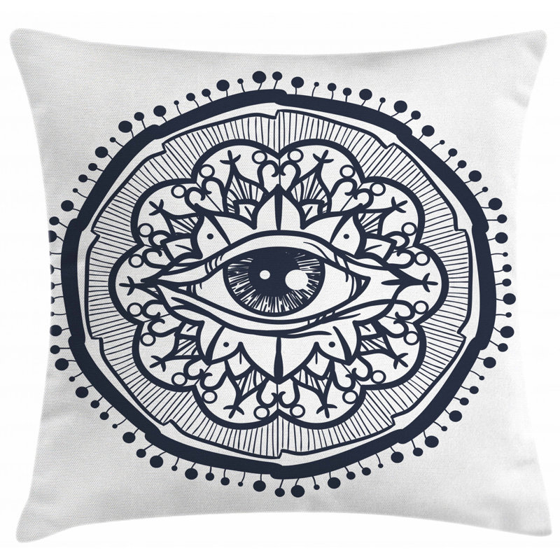 Housse de coussin décoratif d’intérieur/extérieur 28 po occultant micro cosmos