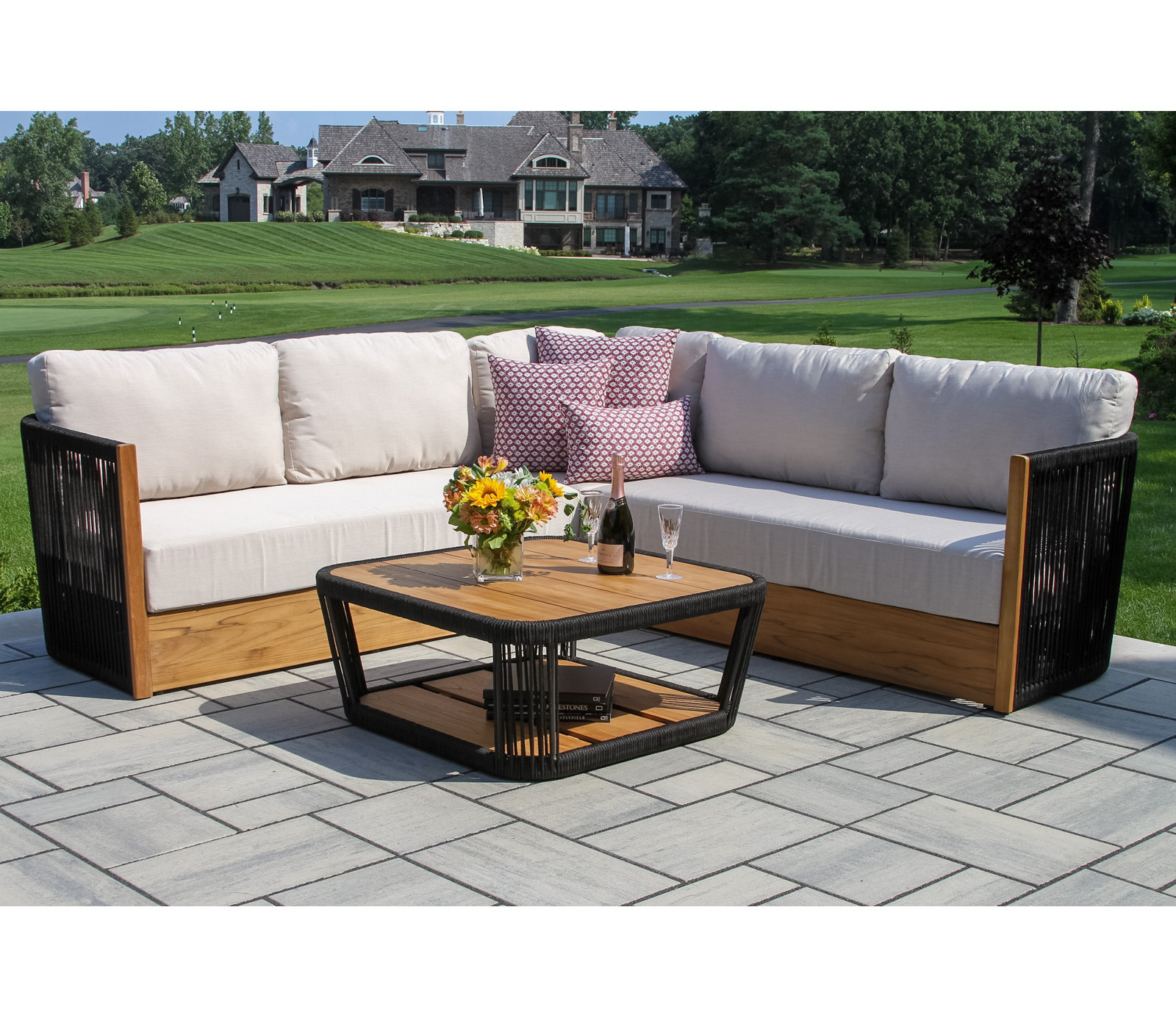 Aniston 7-Person Sunbrella® Patio Seating Group