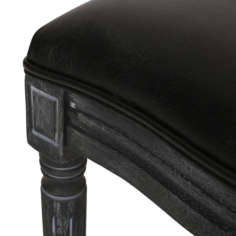 CHAISES DE RÉCEPTION MP2 (ensemble de 2), Noir