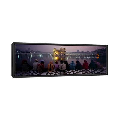 «Golden Temple, Amritsar, India», reproduction de photo sur toile