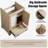 Modern Bathroom Vanity With Integrated Porcelain Sink And Soft-Close Adjustable Hinges For Customized, Durable Functionality.