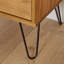 Rothley 2 Drawer Solid Wood Bedside Table-1043390908