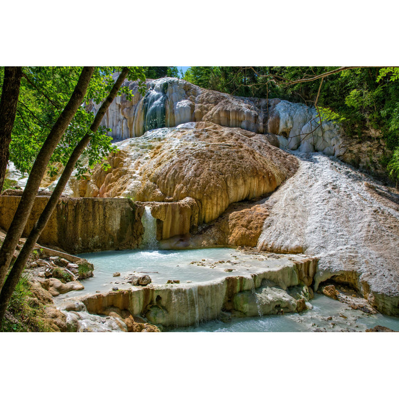 Hot Springs - Photographie sur toile tendue, H 8 po x l 12 po