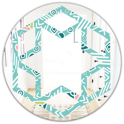 Miroir mural Pastel Tribal