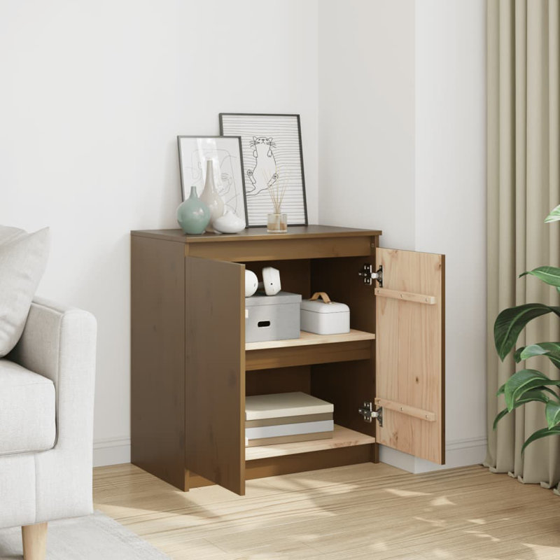 Harragan Nightstand, Honey Brown