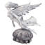 Statue de fée enchanted flight of the jardin