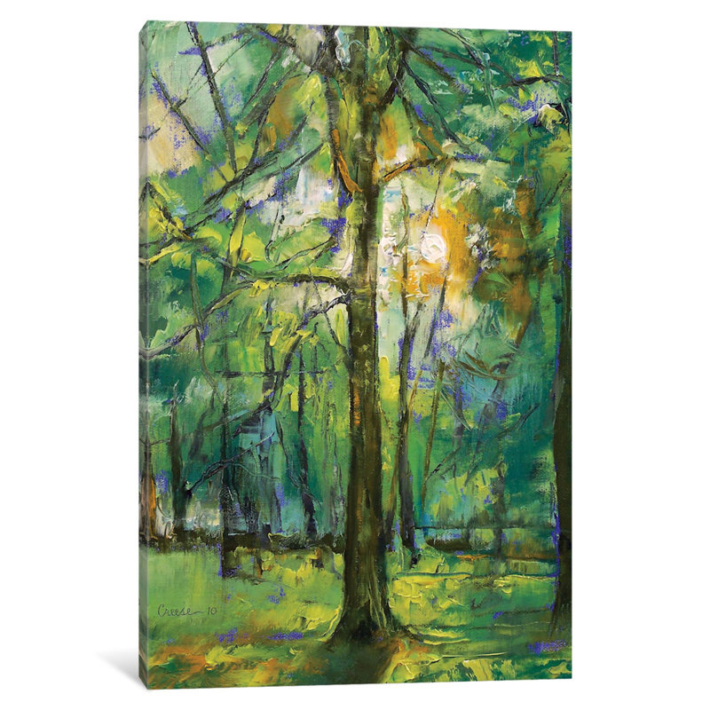 « émeraude twilight », reproduction d’art sur toile, H 26 po x l 18 po x P 1,5 po