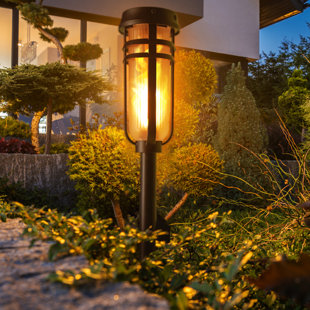 FoxFlame Metal Solar Torch
