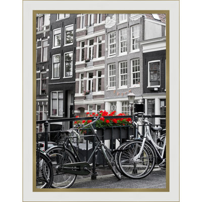 Roseville White Wood Picture Frame