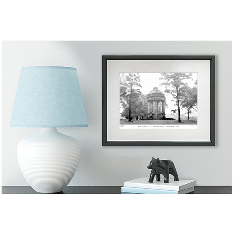 Roundhay Park, The Drinking Fountain C1960 by Francis Frith - Single Picture Frame Print, 60cm H x 80cm W x 2.3cm D