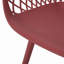 Chaises de salle à manger d'extérieur, mélange de plastique résistant aux intempéries, motif en losange (ensemble de 2)-1593784940