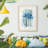 Abstract Oasis I -Framed Print