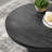 Wood 35.98" Round Coffee Table with Cylindrical Leg-377101037