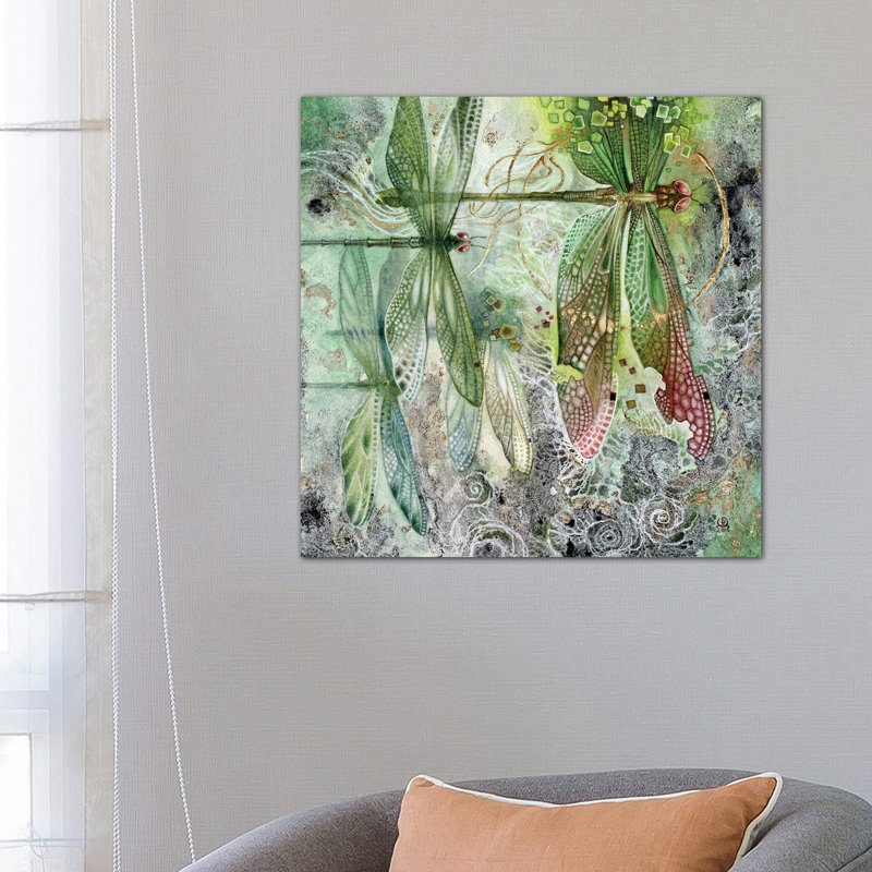 Flow by Stephanie Law - Wrapped Canvas Painting, 66.04 cm H x 66.04 cm W x 1.91 cm D, Wrapped Canvas