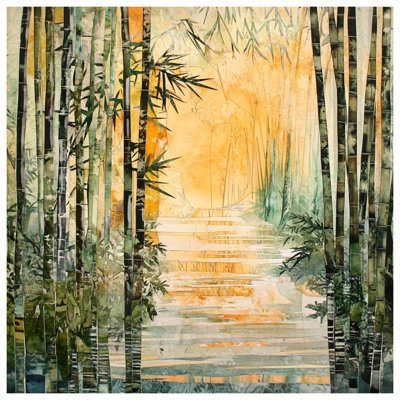 Housses de couette Bamboo Forest Pathway