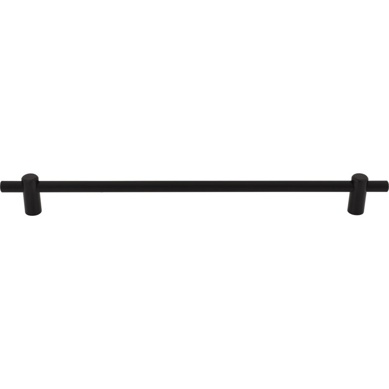 Dempsey Appliance Pull, Flat Black, 18" Center to Center