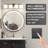 Glenolden Frameless LED Round Vanity Mirror with Lights, with Anti-Fog Dimmable Function-592791980