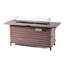 Foyer de table d'extérieur au propane en aluminium H 24 po Gulran-1411314832