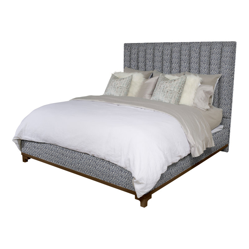 Jemma Upholstered Bed, Havana, Ian Haze, King