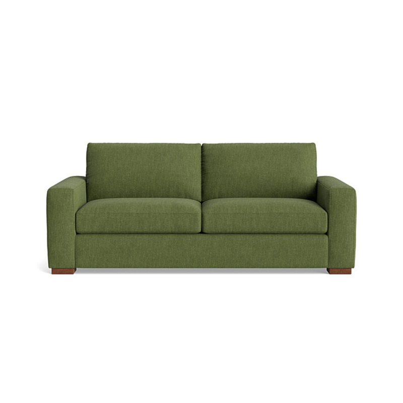 Couch Potato Sofa (85"), Performance Weave - Basil