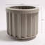 Pot rond Strata MD - gris brun-293315935