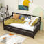 Lit de jour en bois avec lit gigogne Pearces-98209113-98209109