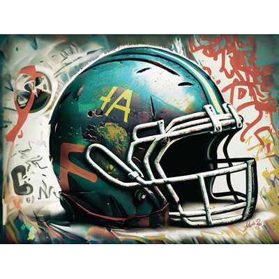Graffiti Football Helmut par Marla Rae