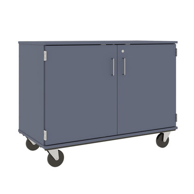 Mobile 10 Compartment Manufactured Wood Classroom Cabinet