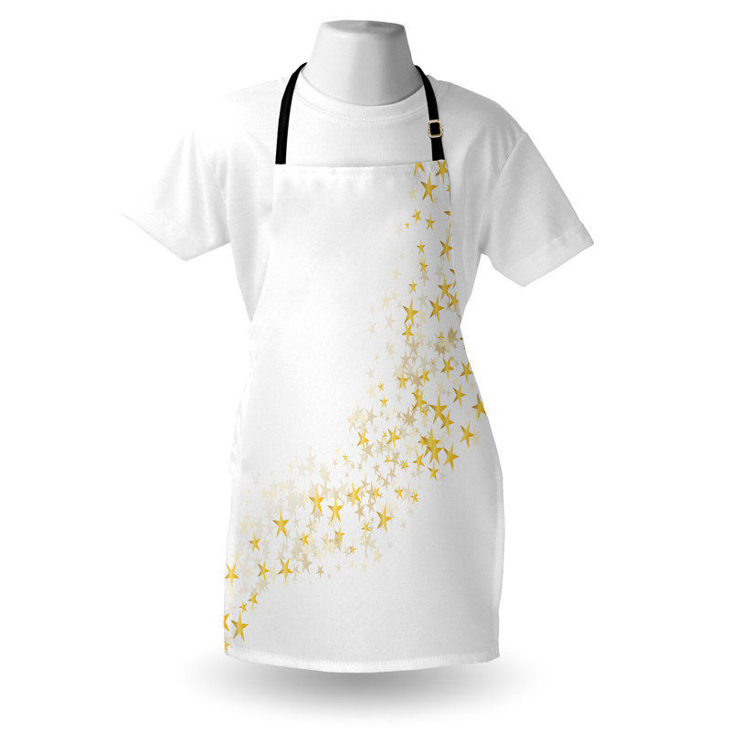 Geometric Shape Bib Apron