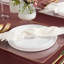 Assiettes plates en plastique blanc 10 pouces-108871887
