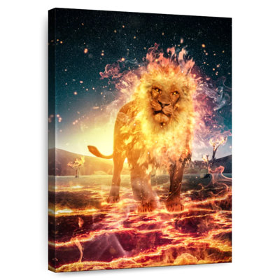 Lion flamboyant Brampt
